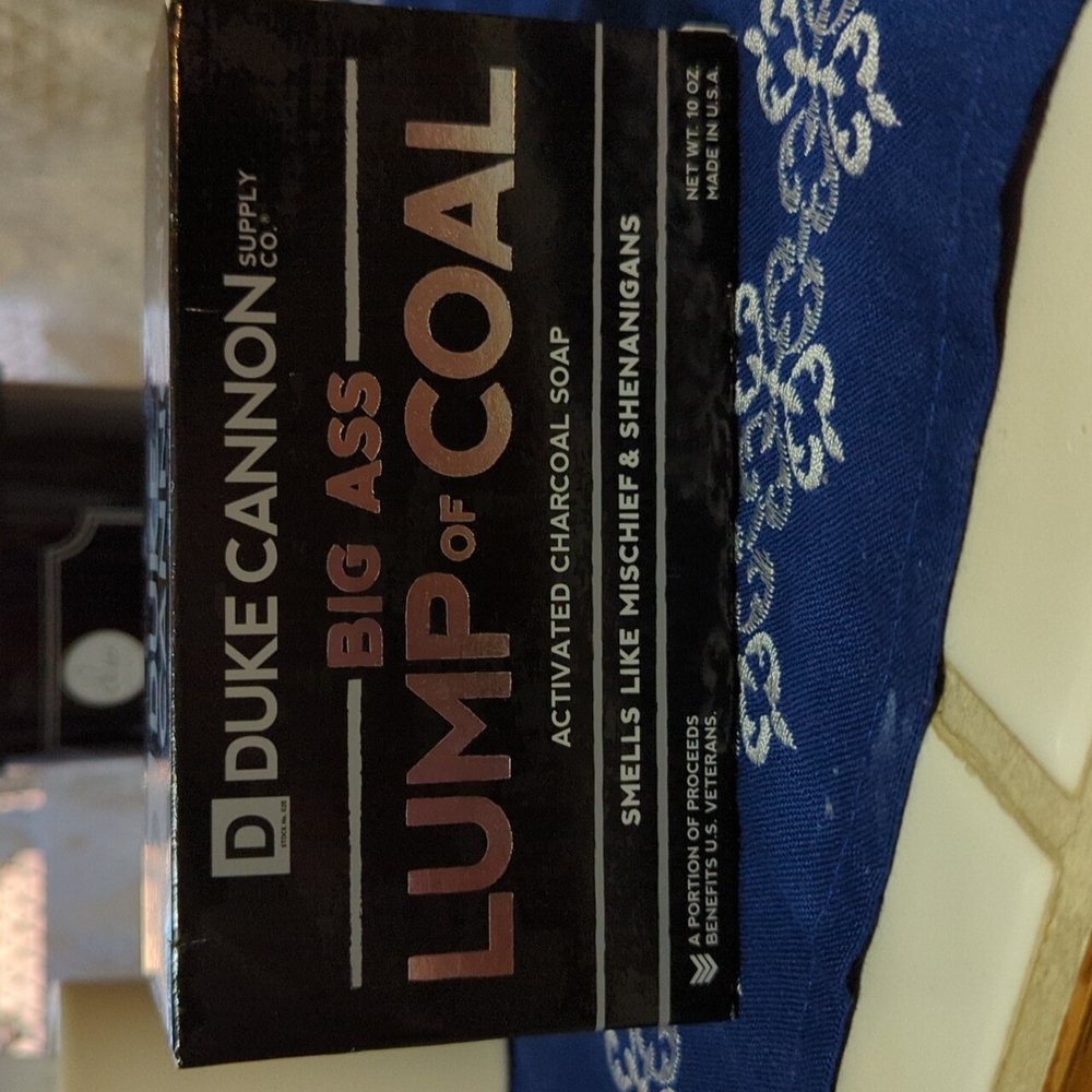 Duke Cannon Activated Charcoal Soap